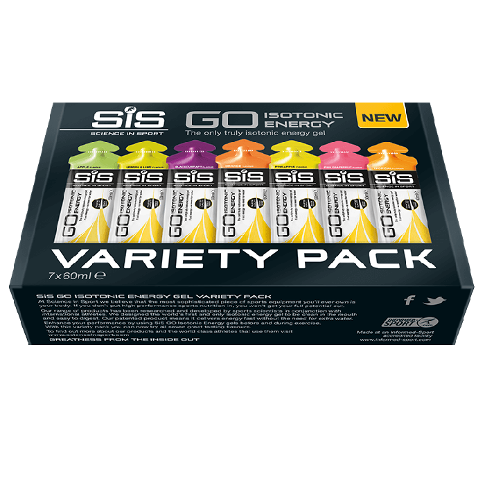 GO Isotonic Energy Gel Variety Pack AU$14.00