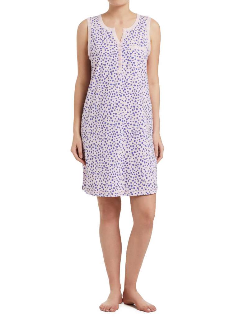 Spot Sleeveless Nightie $19.95