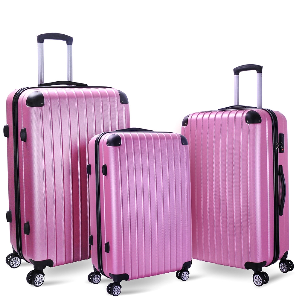 Milano Slim Line Luggage – Rose Gold 3pcs/Set  $129.95