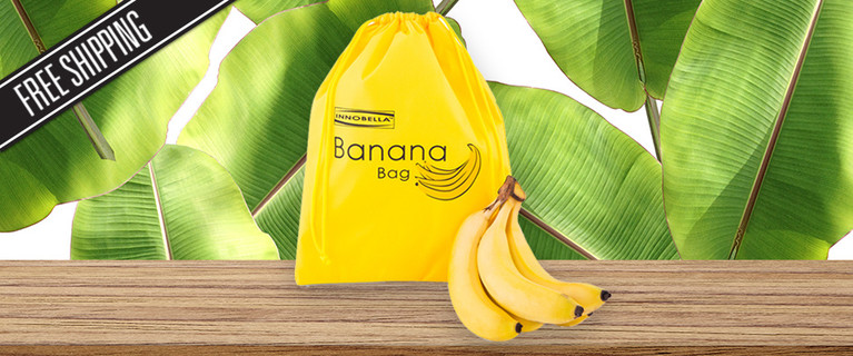 Keep Your Bananas Fresher for Longer with This Innovative and Absolutely Essential Innobella Banana Bag! Only $17 with Free Shipping