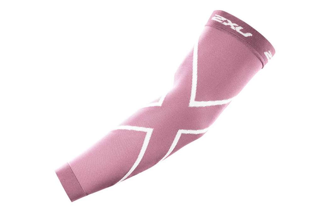 2XU Compression Arm Sleeves (Pink/Pink, Size XL) $15