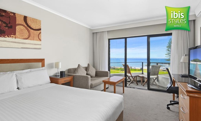 Port Macquarie: 1-3 Nights for Two People with Late Check-Out and Bottle of Wine at ibis Styles Port Macquarie FROM $119