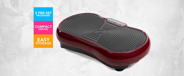 Add Some Good Gibes to Your Workout with This Ultra Slim Vibration Platform! Only $99