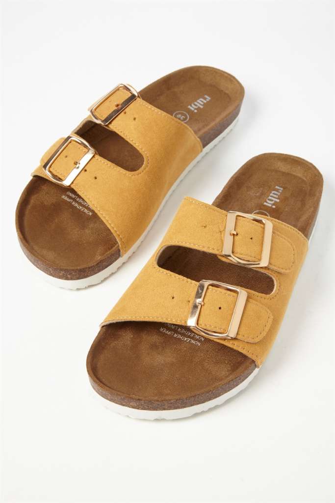 Rubi Rex Double Buckle Slide $29.95