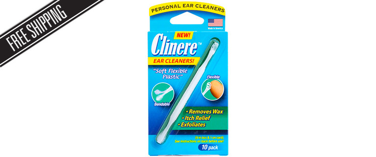 Keep Those Ears Squeaky Clean and Relieve Itchy Sensations with This Clinere Ear Cleaners 10pk! Only $15 with Free Shipping!