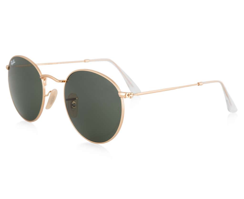 Ray-Ban Classic Round Sunglasses – Gold/Green $129.99