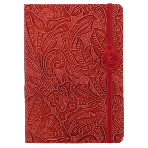 Letts 2019 Baroque A5 Week to View Diary Red  $17.00