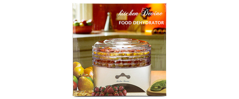 Create Tasty Snacks at Home with This Super Nifty Kitchen Devine Food Dehydrator! Only $39