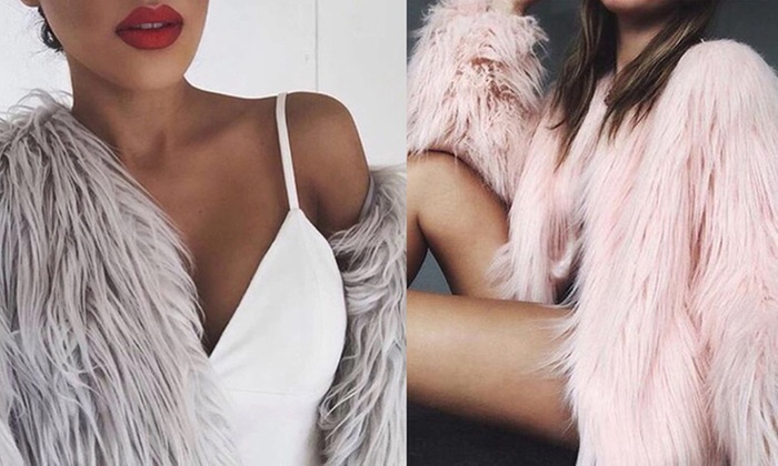 Women’s Faux Fur Jacket: One ($29) or Two ($49)