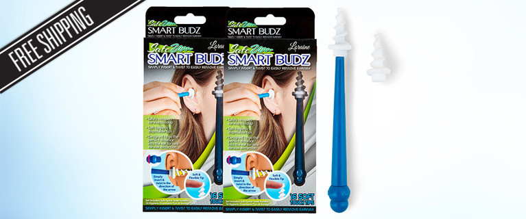 Keep Your Ears Clean Easily with This Simple to Use Smart Budz Earwax Remover! Only $17 with Free Shipping