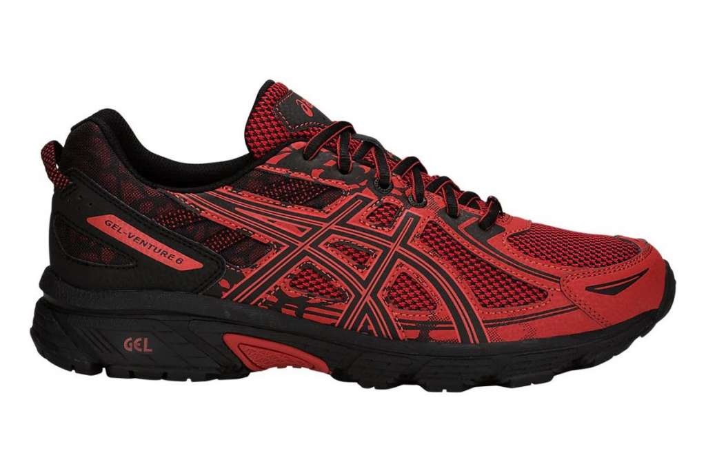 ASICS Men’s Gel-Venture 6 Running Shoe (Rust/Black, Size 11.5) $69