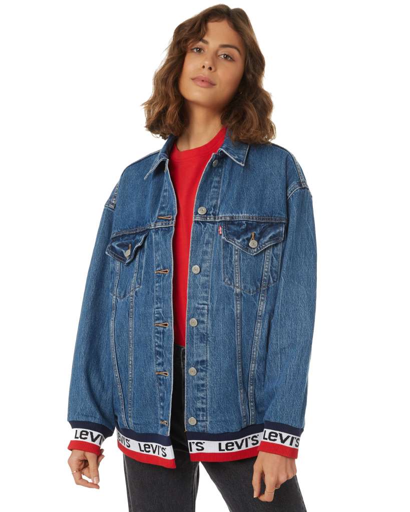 LEVI’S Baggy Sport Tape Trucker $169.95