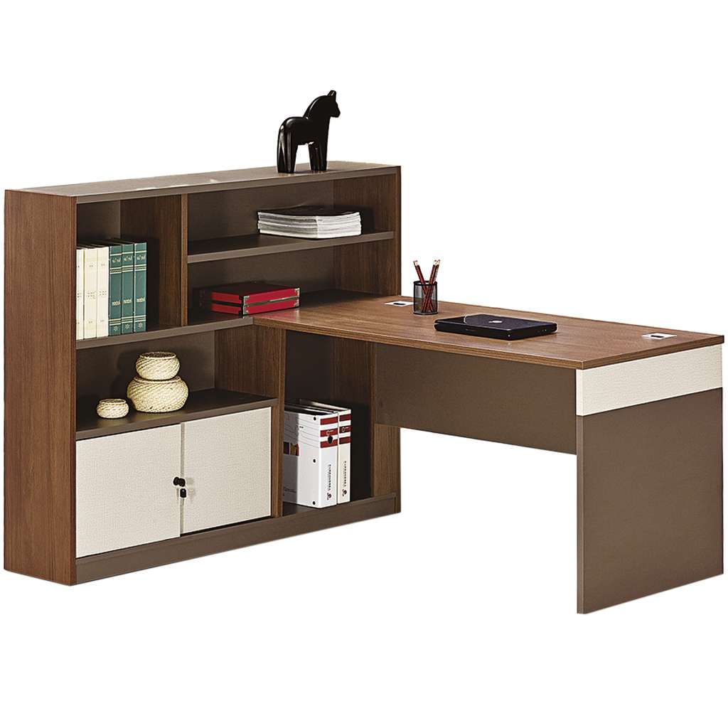 Grey & Walnut Louie Workstation $959.00