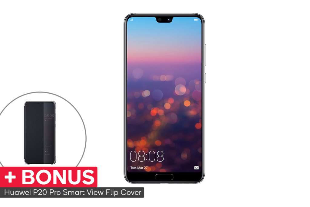 Huawei P20 Pro Dual SIM with BONUS Smart View Flip Cover $999