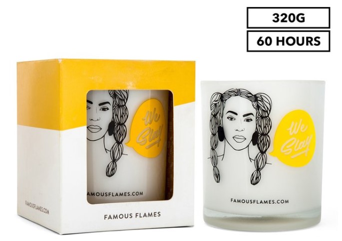 Famous Flames Queen-B Scented Candle 320g – Vanilla Marmont $9.99 (Don’t pay $31.79)