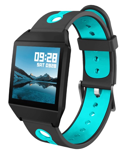 XANES W1 1.3″ IPS Color Screen GPS Smart Watch Waterproof Pedometer Heart Rate Monitor Blood Pressure Smart Bracelet Wristband $26.45 (RRP $51.79)