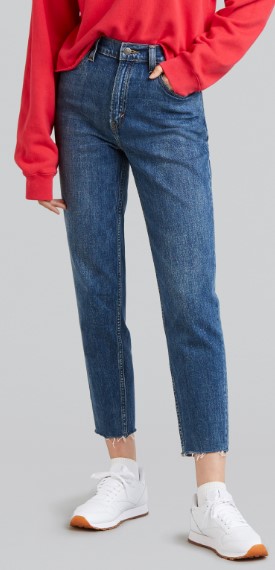 Save 30% | LEVI’S MOM JEAN MOM’S THE WORD $97.96 (Was $139.95)