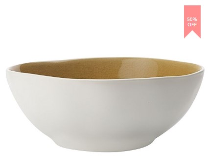 50% OFF | Artisan Bowl, Turmeric, 17cm $4.98 (Was $9.95)