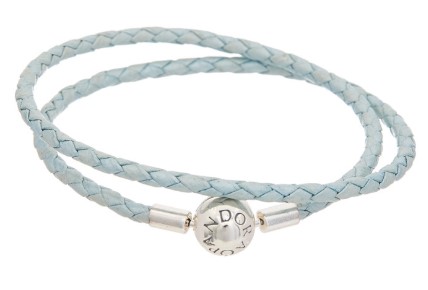 PANDORA Silver & Leather Wrap Bracelet $33.80 (Price elsewhere $70.00)