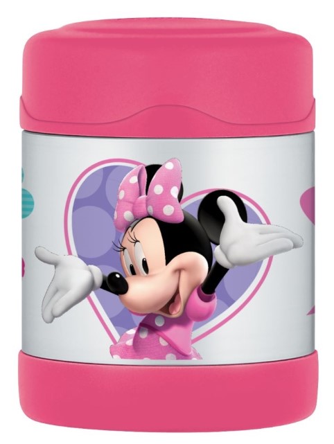 Thermos Funtainer Stainless Steel Vacuum Insulated Food Jar 290Ml – Minnie $22.00 (RRP $34.99)