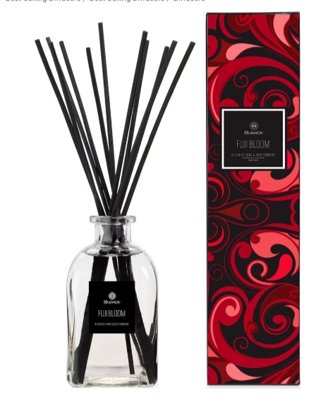 Bluewick Home Fragrances | Allure Series Fragrance Diffuser – Fuji Bloom $9.00 (Price elsewhere $54.00)