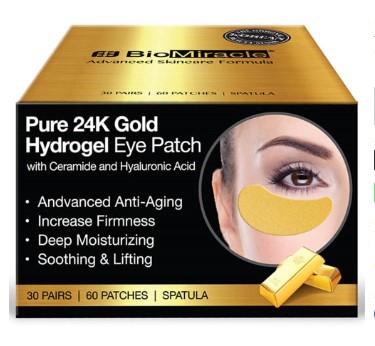 BioMiracle 24K Pure Gold Hydrogel Eye Patch $22.00 (Price elsewhere $33.00)