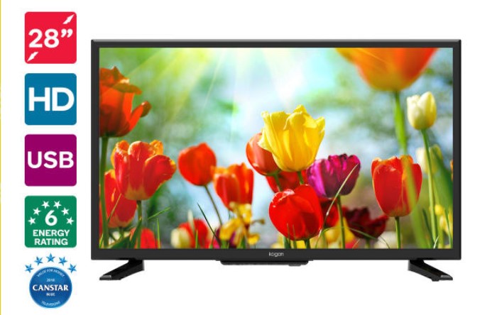 Kogan 28″ LED TV (Series 6 LH6000) $159 + Delivery
