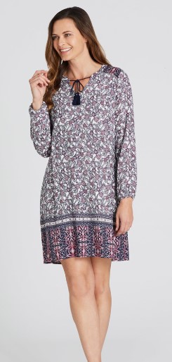 Long Sleeve Boho Dress $22.00 (Was $45.00)