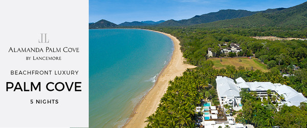 Iconic Five-Star Beachfront Escape in Tropical Palm Cove 5 Nights from AUD$1,199/room
