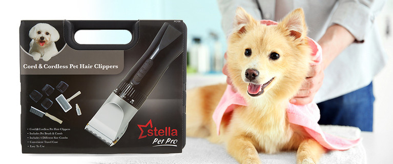 Save on a Trip to The Groomers with this Set of Cordless Pet Hair Clippers! Only $27