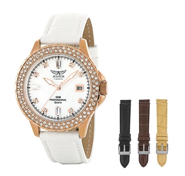 Free Shipping with Shop Women Men Kids Footwear & Acc Home & Living Beauty Personalise Clearance Shop /Michael Kors, Daniel Wellington, Emporio Armani Watches & More /Womens Accessories /Watches Loading… AVIATOR Aviator Ladies interch