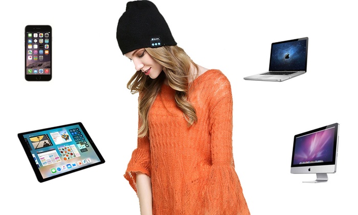 Wireless Bluetooth Beanie Hat with Built in Headphones: One ($14) or Two (from $24)