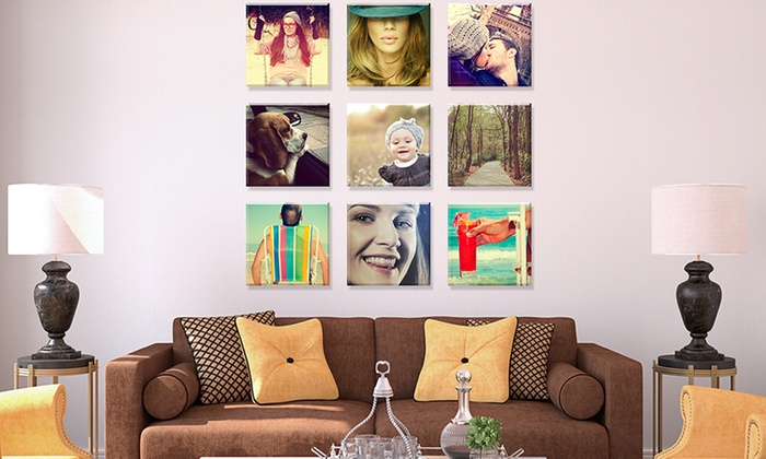 From $19 for a 30x30cm Personalised Square Print Canvas (Don’t Pay up to $621)