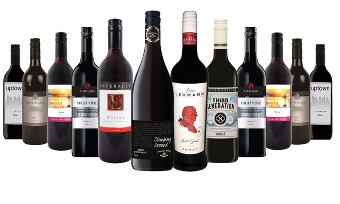 $69 for a 12-Piece Christmas Shiraz Mixed Wine Case (Don’t Pay $249)