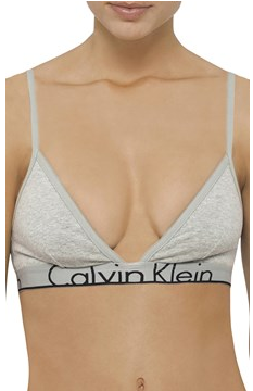 Calvin Klein | CK ID Wide Tri 020 Heather Grey Bra $15 (RRP $49.95)