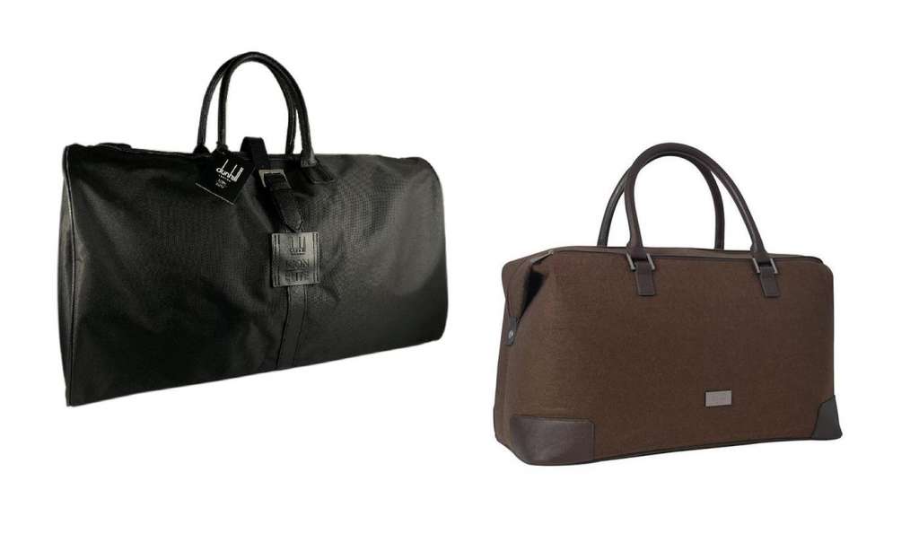$35 for a Brown Hugo Boss or Black Dunhill Duffle Bag