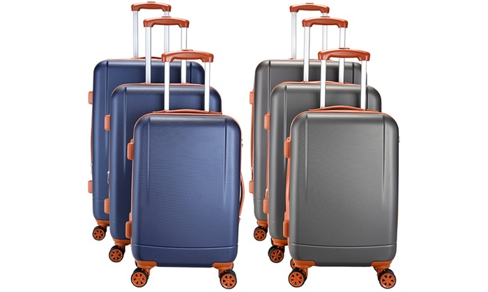 $139 for 3-Piece Milano Expandable Scratch-Resistant Lightweight Luggage Set with TSA Locks (Don’t Pay $499)