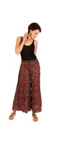 Ipanima | Trouser Dark Red Brown Blue $22.99 (RRP $80)