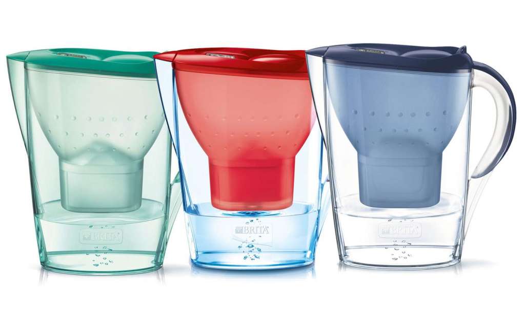 $39 for a Brita 2.4L Marella Water Filter Jug in Three Colours with Five Filters (Don’t Pay $82)