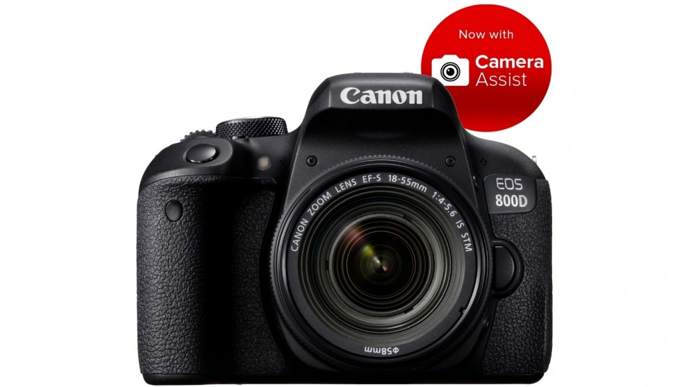 Canon EOS 800D DSLR Camera with 18-55mm Single Lens Kit $997