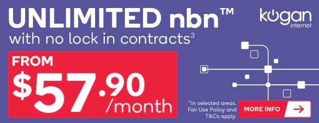 Unlimited Data.* No Lock-In Contracts.  $0 Activation Fee | nbn™ from $57.90/mth!