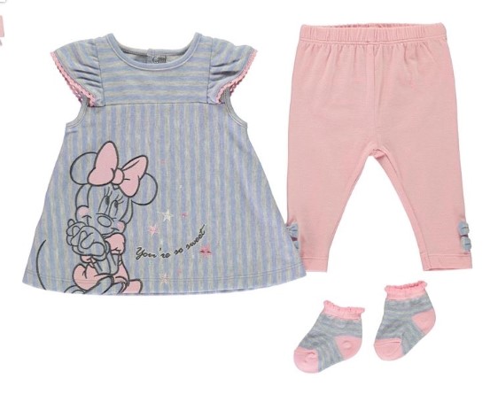 Disney 3 Piece Dress Baby Girls $14 (RRP $39.98)