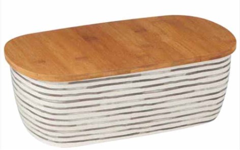 40% OFF Davis & Waddell Brushstroke Bamboo Fibre Bread Bin $17.99 (RRP $29.99) + EXTRA 10% OFF AT CHECKOUT