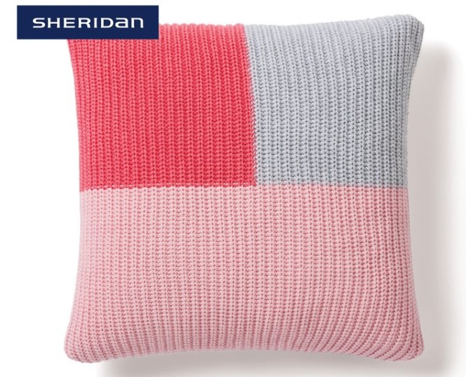 Sheridan 35x35cm Maxen Kids’ Square Cushion – Pink $19.99