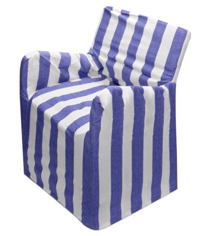 Rans Alfresco Cobalt Blue Stripe Director’s Chair Cover $18.00 (RRP:$50.00)