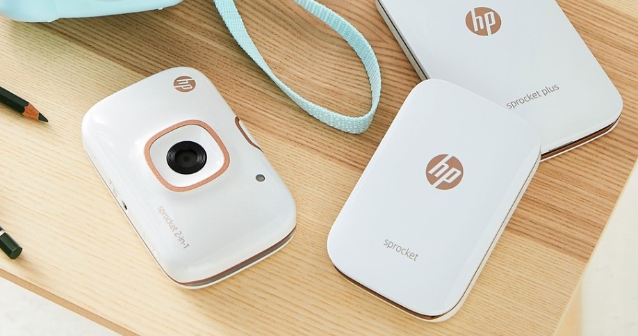 HP Sprocket Plus Photo Printer – White $148