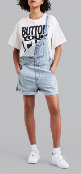 LEVI VINTAGE SHORTALL IN WALK AWAY $90.96 (RRP $129.95)