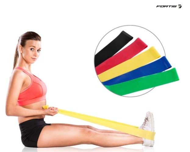 5 Piece Resistance Band Set $15 + FREE SHIPPING (Was $19)