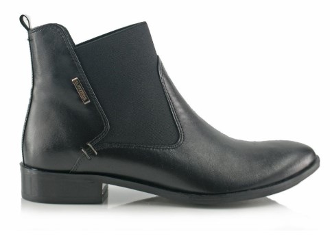 Bosccolo Leather Ankle Boot 3515 Black $99 (RRP $306)