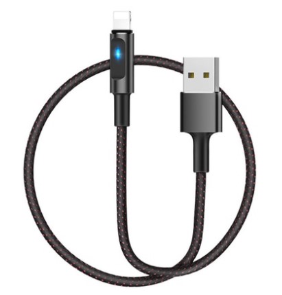 One ($16) or Two ($25) Auto-Disconnect USB Charging Cables for Apple Devices